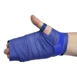 INDIGO SPORTS Venda De Boxeo De Algodón Y Nailon INDIGO 300* 5 Cm Negro -tienda de material de boxeo venda de boxeo de algodon y nailon indigo 300 5 cm negro 2