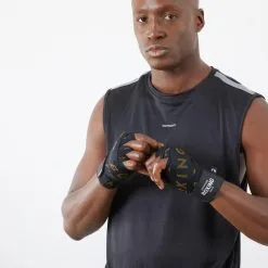 Vendas De Boxeo 4,5 M Outshock Negro/oro -tienda de material de boxeo vendas de boxeo 45 m outshock negrooro 3