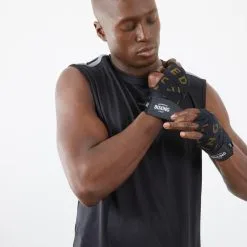 Vendas De Boxeo 4,5 M Outshock Negro/oro -tienda de material de boxeo vendas de boxeo 45 m outshock negrooro 4