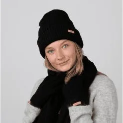 Barts Witzia Beanie Negro Mujer -tienda de material de boxeo witzia beanie negro mujer 3