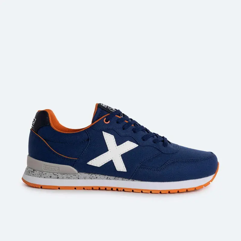 Zapatilla Casual MUNICH Dash Para Hombre Azul 3 Zapatilla Casual MUNICH Dash Para Hombre Azul