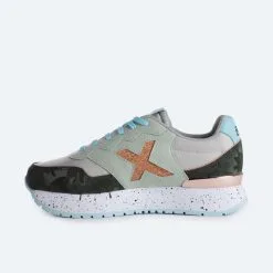 Zapatilla Casual MUNICH DASH SKY Mujer Turquesa -tienda de material de boxeo zapatilla casual munich dash sky mujer turquesa 1