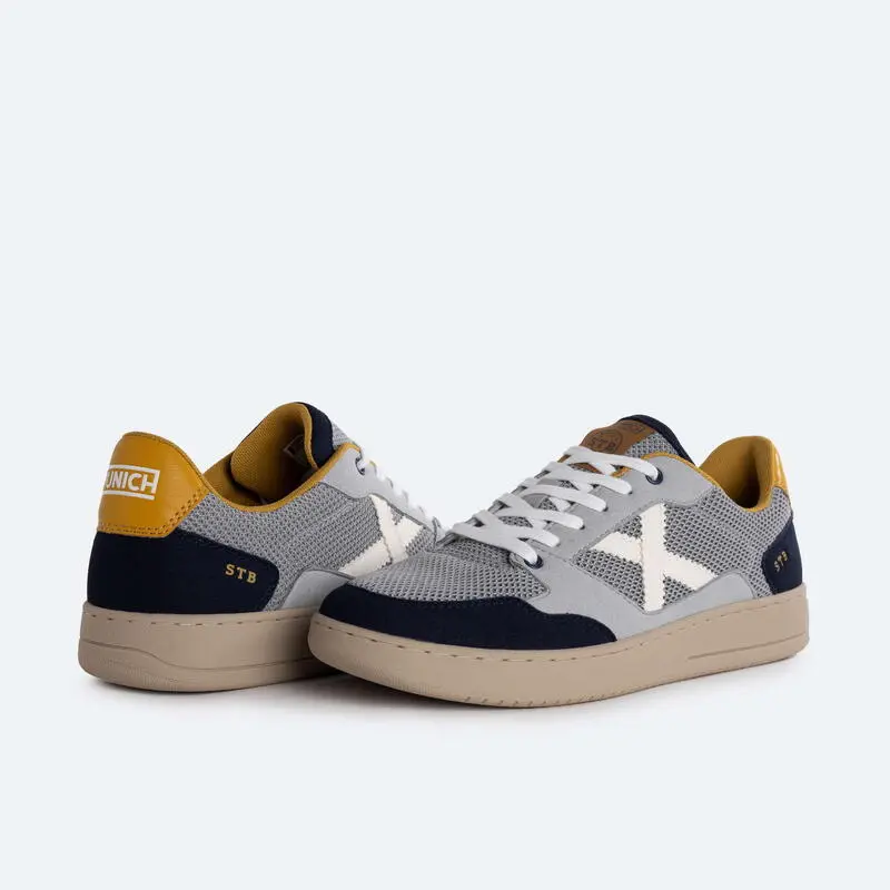 Zapatilla Casual MUNICH Legit Adulto Gris 7 Zapatilla Casual MUNICH Legit Adulto Gris - Imagen 5