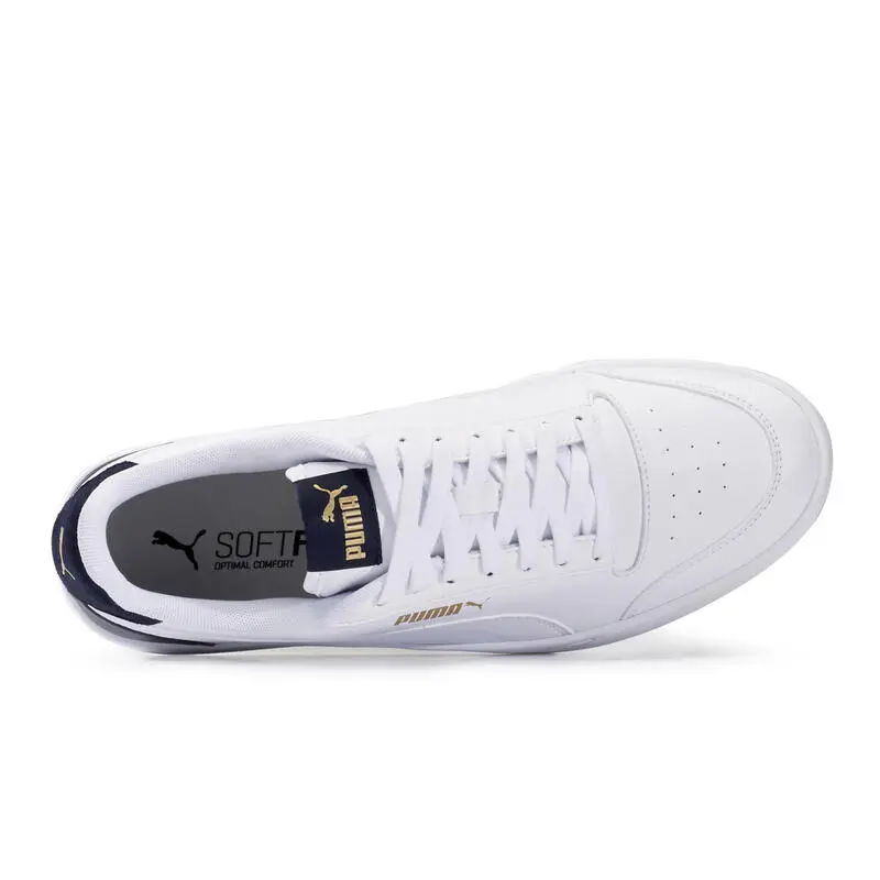 Zapatillas Caminar Ciudad Puma Shuffle Hombre Blanco Azul 6 Zapatillas Caminar Ciudad Puma Shuffle Hombre Blanco Azul - Imagen 4
