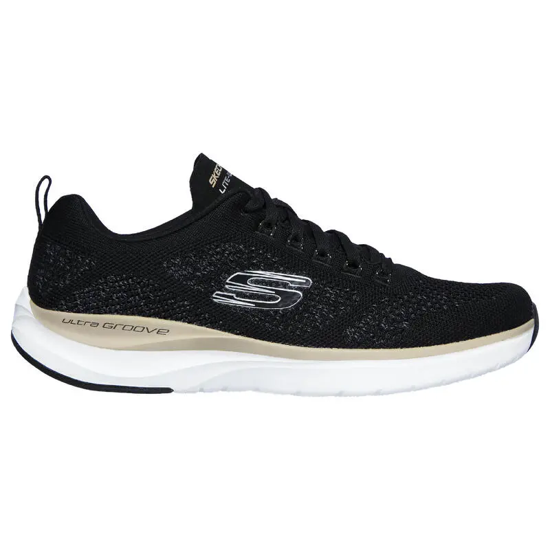 Zapatillas Caminar Hombre Skechers Ultra Groove Negro 3 Zapatillas Caminar Hombre Skechers Ultra Groove Negro