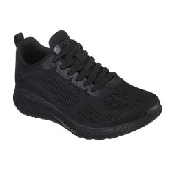 Zapatillas Caminar Mujer SKECHERS Bobs Squad Chaos Negro -tienda de material de boxeo zapatillas caminar mujer skechers bobs squad chaos negro 1