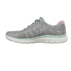 Zapatillas Caminar Mujer SKECHERS Flex Appeal 4.0 Gris -tienda de material de boxeo zapatillas caminar mujer skechers flex appeal 40 gris 4
