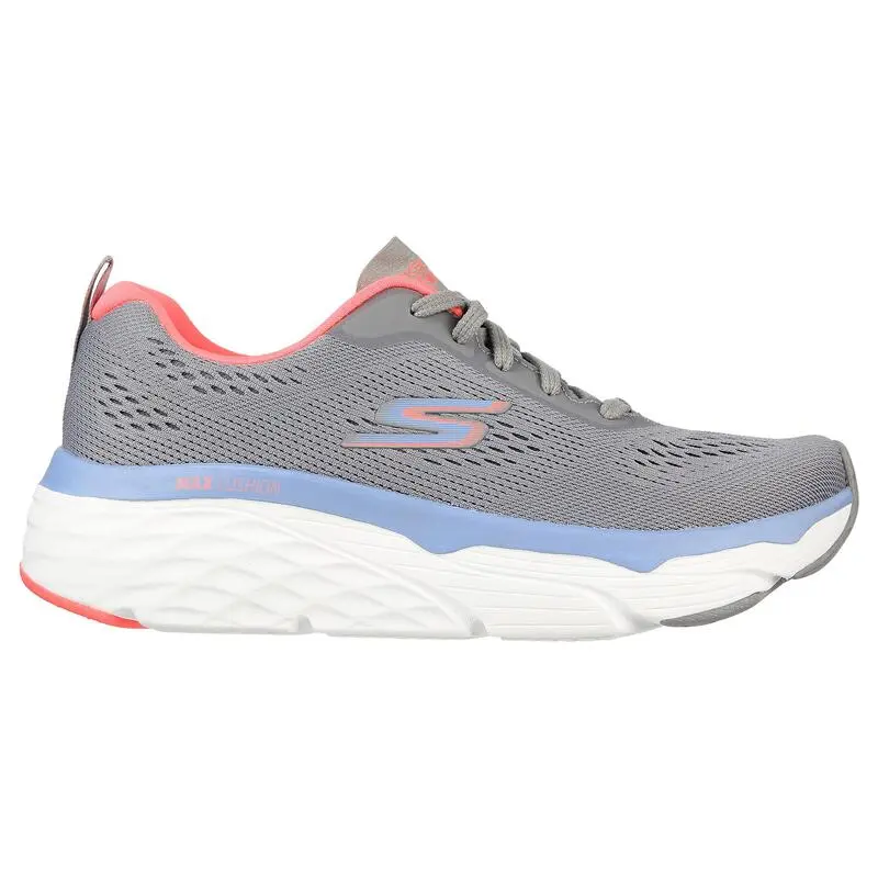 Zapatillas Caminar Mujer Skechers Max Cushioning Elite Gris 3 Zapatillas Caminar Mujer Skechers Max Cushioning Elite Gris