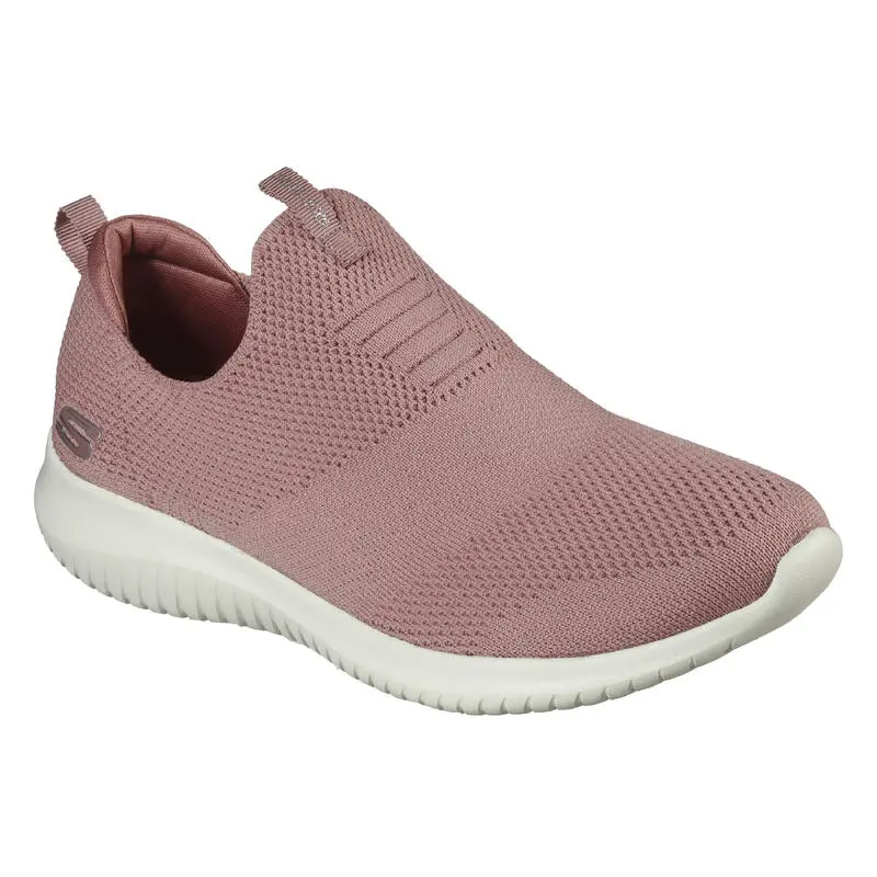 Zapatillas Caminar Mujer Skechers Slip On Ultra Flex Rosa 4 Zapatillas Caminar Mujer Skechers Slip On Ultra Flex Rosa - Imagen 2
