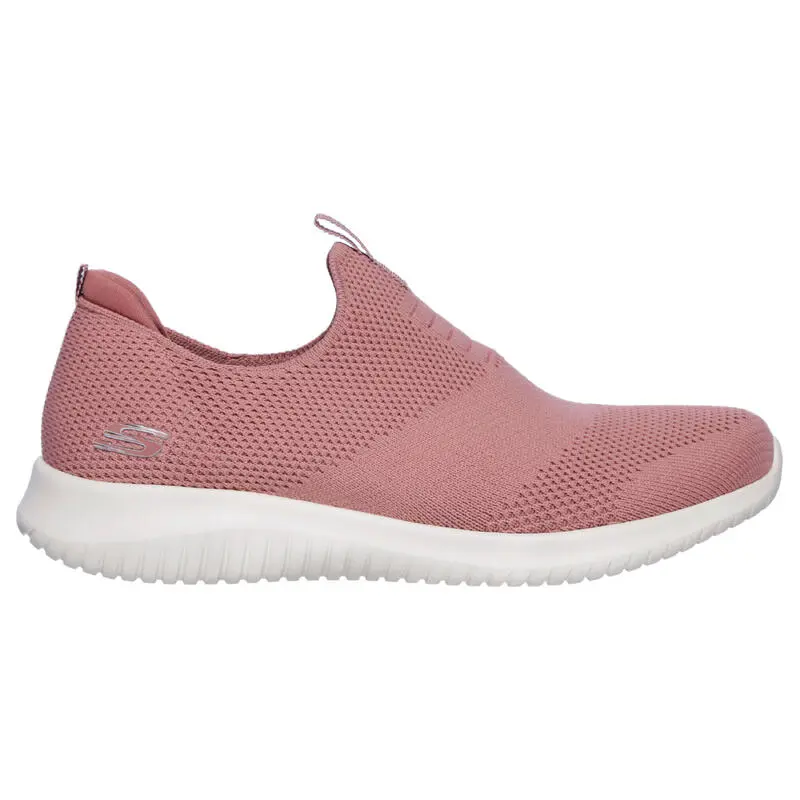 Zapatillas Caminar Mujer Skechers Slip On Ultra Flex Rosa 3 Zapatillas Caminar Mujer Skechers Slip On Ultra Flex Rosa