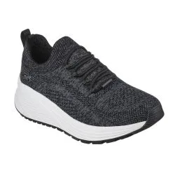 Zapatillas Caminar Mujer SKECHERS Wind Chime Negro -tienda de material de boxeo zapatillas caminar mujer skechers wind chime negro 1