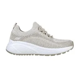 Zapatillas Caminar Mujer SKECHERS Wind Chime Negro -tienda de material de boxeo zapatillas caminar mujer skechers wind chime topo