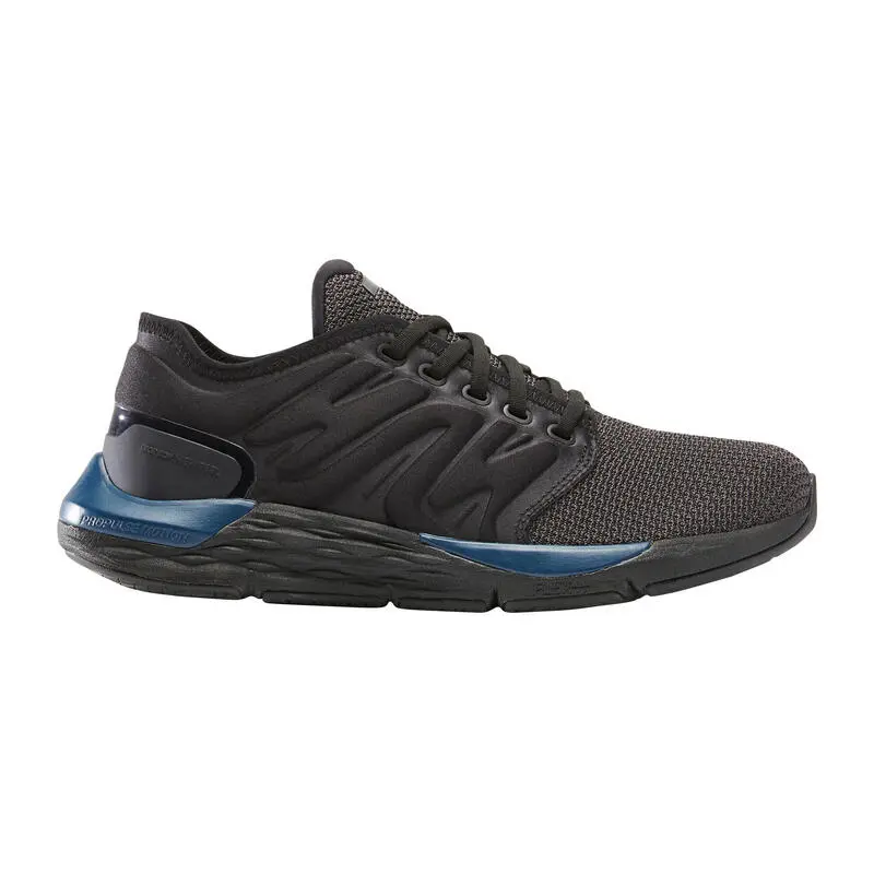 Newfeel Zapatillas Caminar Sportwalk Confort Negro/Azul 3 Newfeel Zapatillas Caminar Sportwalk Confort Negro/Azul