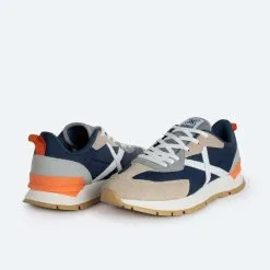 Zapatillas Casual MUNICH Versatile Hombre Marino 11 Zapatillas Casual MUNICH Versatile Hombre Marino -tienda de material de boxeo zapatillas casual munich versatile hombre marino 4