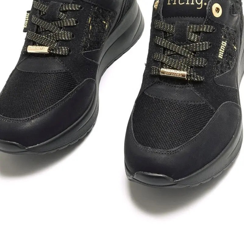 Zapatillas De Caminar Para Mujer Mtng Lana-s En Color Negro 5 Zapatillas De Caminar Para Mujer Mtng Lana-s En Color Negro - Imagen 3