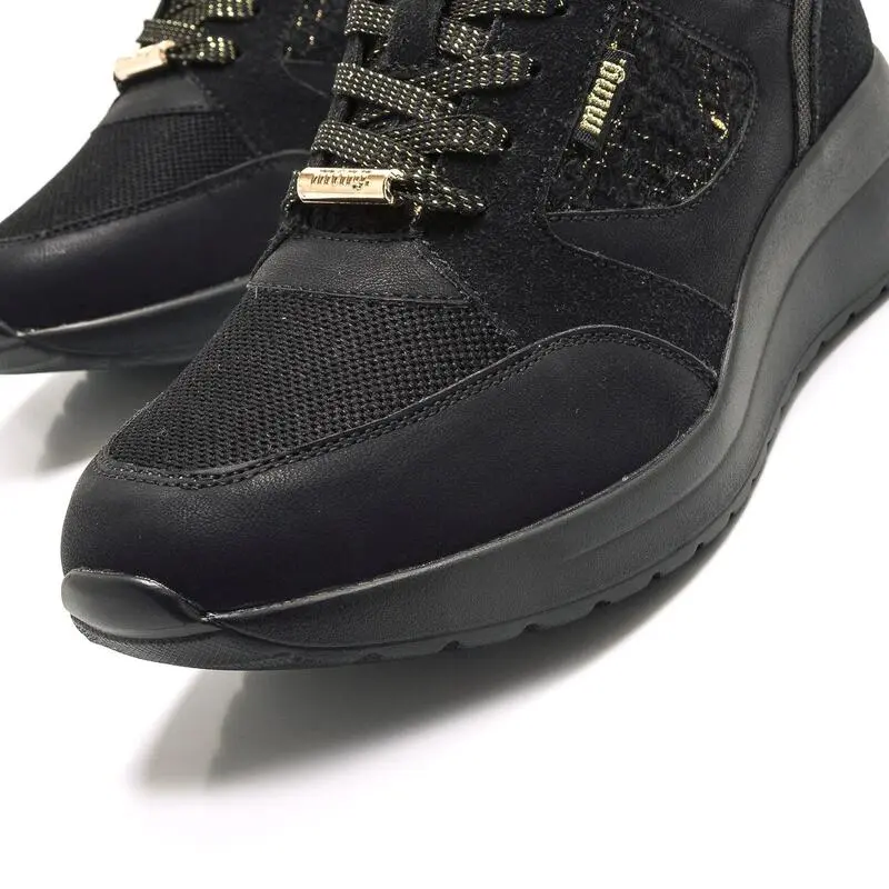 Zapatillas De Caminar Para Mujer Mtng Lana-s En Color Negro 7 Zapatillas De Caminar Para Mujer Mtng Lana-s En Color Negro - Imagen 5