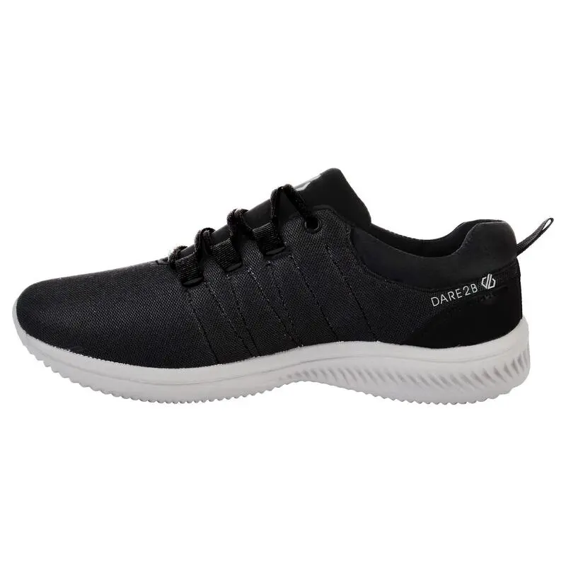 Dare 2b Zapatillas Deportivas Sprint Con Cordones Para Hombre Negro, Blanco 4 Dare 2b Zapatillas Deportivas Sprint Con Cordones Para Hombre Negro, Blanco - Imagen 2