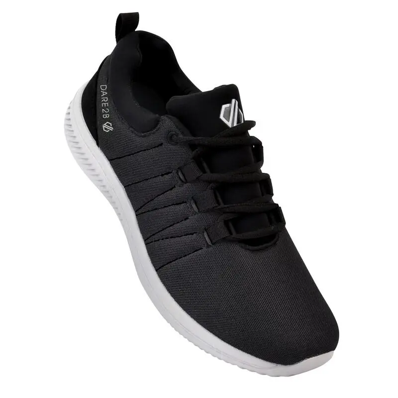 Dare 2b Zapatillas Deportivas Sprint Con Cordones Para Hombre Negro, Blanco 3 Dare 2b Zapatillas Deportivas Sprint Con Cordones Para Hombre Negro, Blanco