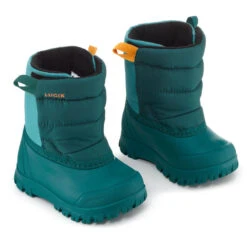 WEDZE Botas De Nieve Y Apreski Impermeables Bebé Tallas 18 A 25 Lugik Warm Turquesa -tienda de material de boxeo botas de nieve y apreski impermeables bebe tallas 18 a 25 lugik warm turquesa 3