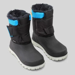 Quechua Botas Nieve Y Apreski Impermeables Niños Talla 24-38 SH500 XWarm Negro -tienda de material de boxeo botas nieve y apreski impermeables nios talla 24 38 sh500 xwarm negro 1