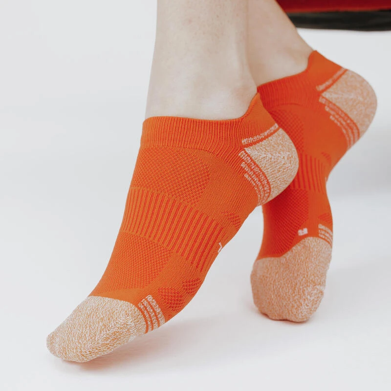 Calcetines Caminar Invisible X3 Adulto Fresh Naranja/azul 4 Calcetines Caminar Invisible X3 Adulto Fresh Naranja/azul - Imagen 2