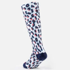 WEDZE CALCETINES DE ESQUÍ Y SNOWBOARD NIÑOS - 100 - Leopardo -tienda de material de boxeo calcetines de esqui y snowboard nios 100 leopardo 2