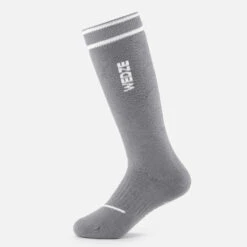 WEDZE CALCETINES DE ESQUÍ Y SNOWBOARD NIÑOS 50 - GRIS 8 WEDZE CALCETINES DE ESQUÍ Y SNOWBOARD NIÑOS 50 - GRIS -tienda de material de boxeo calcetines de esqui y snowboard nios 50 gris 1