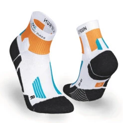 Calcetines Running RUN900 X Blanco Azul 13 Calcetines Running RUN900 X Blanco Azul -tienda de material de boxeo calcetines de running run900 x blanconaranja