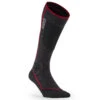 WEDZE CALCETINES ESQUÍ Y SNOWBOARD LANA ADULTO - 900 WOOL - NEGRO