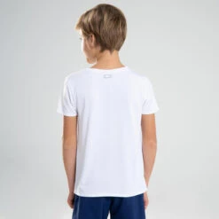 Decathlon Camiseta Atletismo AT 100 Niños Blanco Mangas Cortas Transpirable 10 Decathlon Camiseta Atletismo AT 100 Niños Blanco Mangas Cortas Transpirable -tienda de material de boxeo camiseta atletismo at 100 nios blanco mangas cortas transpirable 3
