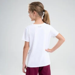 Decathlon Camiseta Atletismo AT 100 Niños Blanco Mangas Cortas Transpirable 11 Decathlon Camiseta Atletismo AT 100 Niños Blanco Mangas Cortas Transpirable -tienda de material de boxeo camiseta atletismo at 100 nios blanco mangas cortas transpirable 4