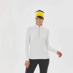 Camiseta De Esquí De Fondo Manga Larga Cálida Mujer XC S TS 100 Rojo -tienda de material de boxeo camiseta de esqui de fondo manga larga calida mujer xc s ts 100 blanco