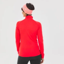 Camiseta De Esquí De Fondo Manga Larga Cálida Mujer XC S TS 100 Rojo -tienda de material de boxeo camiseta de esqui de fondo manga larga calida mujer xc s ts 100 rojo 3