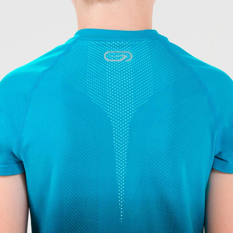 Camiseta Running Manga Corta Niños Kiprun Skincarte Azul 6 Camiseta Running Manga Corta Niños Kiprun Skincarte Azul - Imagen 4