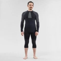 Camiseta Térmica Interior De Esquí Y Nieve Hombre Wedze Ski 900 Azul -tienda de material de boxeo camiseta termica interior de esqui y nieve hombre wedze ski 900 azul 2