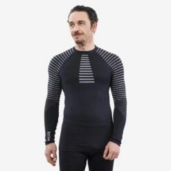 Camiseta Térmica Interior De Esquí Y Nieve Hombre Wedze Ski 900 Azul