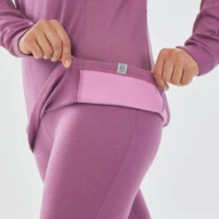 Camiseta Térmica Interior De Esquí Y Nieve Lana Merina Mujer Wedze BL 900 -tienda de material de boxeo camiseta termica interior de esqui y nieve lana merina mujer wedze bl 900 4