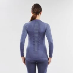 Camiseta Térmica Interior De Esquí Y Nieve Mujer Wedze BL 980 Azul 9 Camiseta Térmica Interior De Esquí Y Nieve Mujer Wedze BL 980 Azul -tienda de material de boxeo camiseta termica interior de esqui y nieve mujer wedze bl 980 azul 1