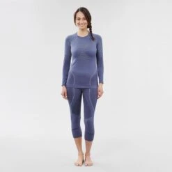 Camiseta Térmica Interior De Esquí Y Nieve Mujer Wedze BL 980 Azul 12 Camiseta Térmica Interior De Esquí Y Nieve Mujer Wedze BL 980 Azul -tienda de material de boxeo camiseta termica interior de esqui y nieve mujer wedze bl 980 azul 4