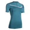 Camiseta Trail Running Mujer Azul Manga Corta Cremallera 1 Camiseta Trail Running Mujer Azul Manga Corta Cremallera -tienda de material de boxeo camiseta trail running mujer azul manga corta cremallera