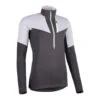 Camiseta Trail Running Mujer Gris Softshell Manga Larga -tienda de material de boxeo camiseta trail running mujer gris softshell manga larga