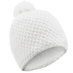 Gorro De Invierno Adulto Wedze Timeless Blanco