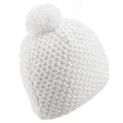Gorro De Invierno Adulto Wedze Timeless Blanco -tienda de material de boxeo gorro de invierno adulto wedze timeless blanco 3