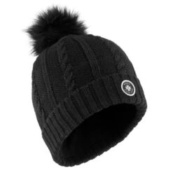 Gorro De Invierno Adulto Wedze Torsades Trenzas Rosa -tienda de material de boxeo gorro de invierno adulto wedze torsades trenzas negro