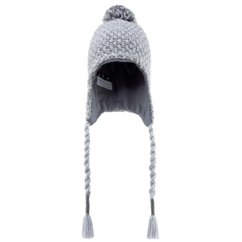 Gorro De Invierno Con Orejeras Niños Wedze Timeless Gris 4 Gorro De Invierno Con Orejeras Niños Wedze Timeless Gris - Imagen 2