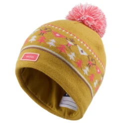 WEDZE Gorro De Invierno Niños Jacquard Ocre -tienda de material de boxeo gorro de invierno nios jacquard ocre 3