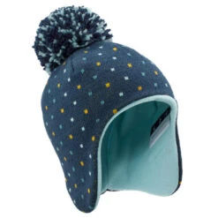 WEDZE Gorro De Invierno Peruano Bebé Violeta Y Azul Turquesa 13 WEDZE Gorro De Invierno Peruano Bebé Violeta Y Azul Turquesa -tienda de material de boxeo gorro de invierno peruano bebe azul marino y turquesa