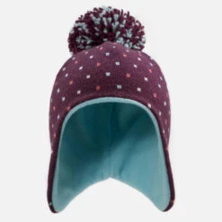 WEDZE Gorro De Invierno Peruano Bebé Violeta Y Azul Turquesa 10 WEDZE Gorro De Invierno Peruano Bebé Violeta Y Azul Turquesa -tienda de material de boxeo gorro de invierno peruano bebe violeta y azul turquesa 2
