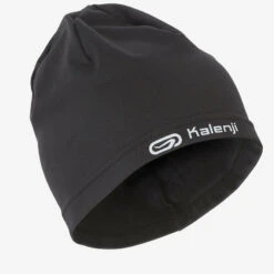 Kalenji Gorro Running Run Warm + Negro Jaspeado Cálido -tienda de material de boxeo gorro running run warm negro calido