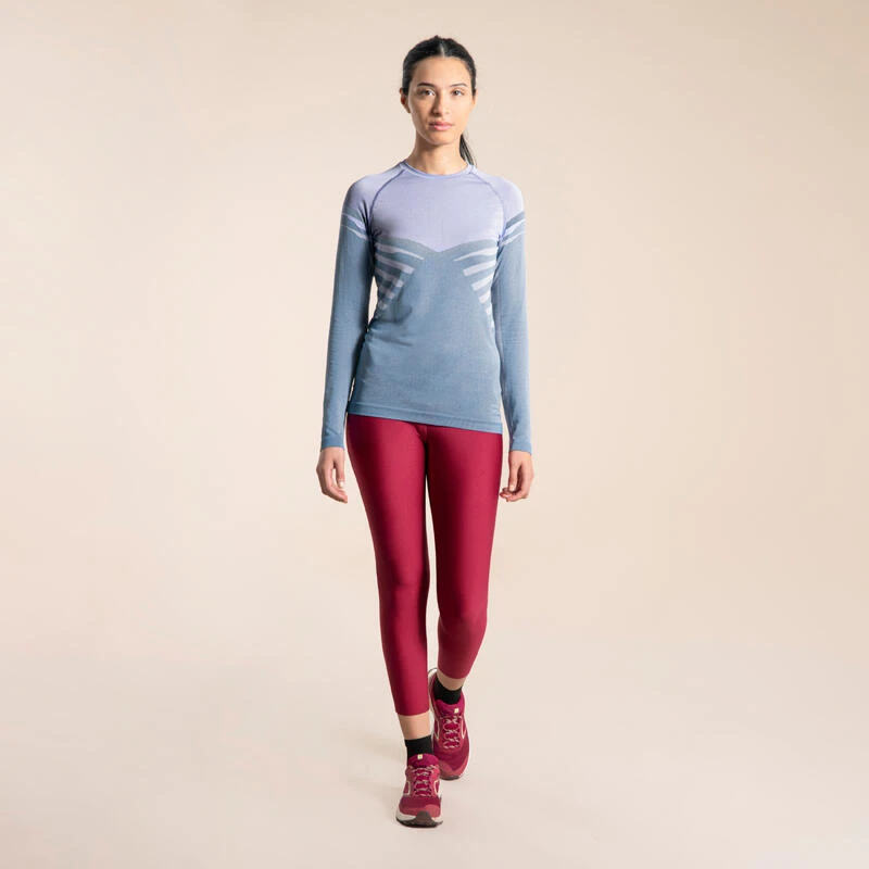 LEGGINGS 7/8 TRAIL RUNNING MUJER FRAMBUESA 5 LEGGINGS 7/8 TRAIL RUNNING MUJER FRAMBUESA - Imagen 3